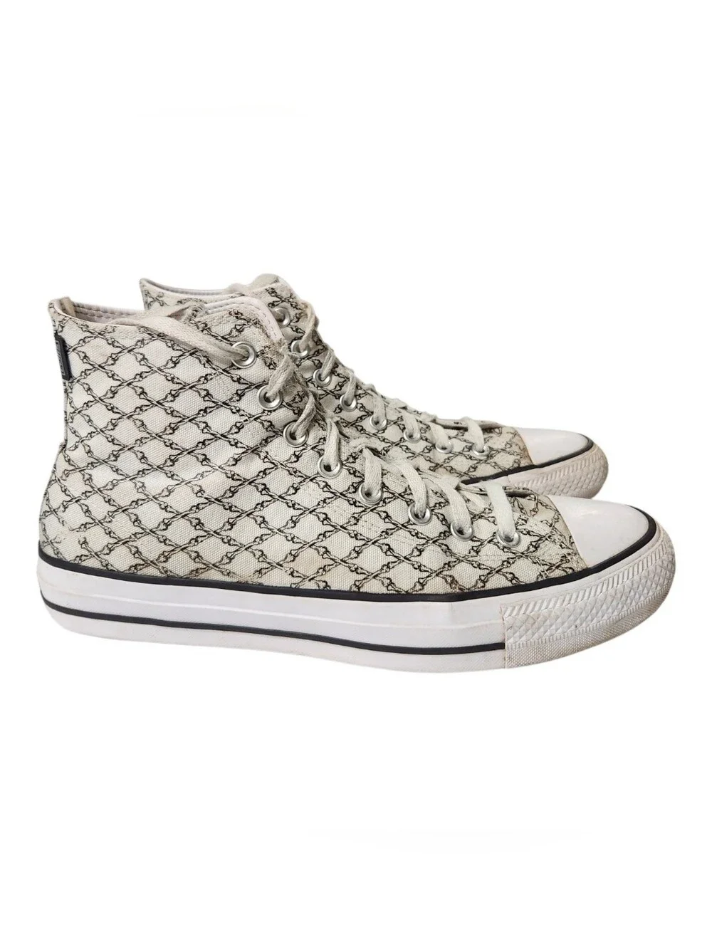 Converse "Bones" Chuck Taylor All Star Pro High Top Sneakers Size 11 - Picture 3 of 12